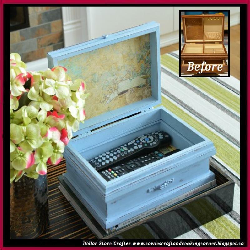 Dollar Store Crafter Turn An Old Jewelry Box Into A Remote Control