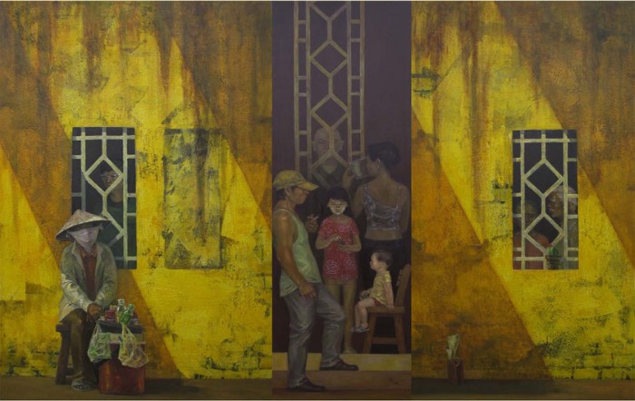 Вьетнамский художник. Tran Quoc