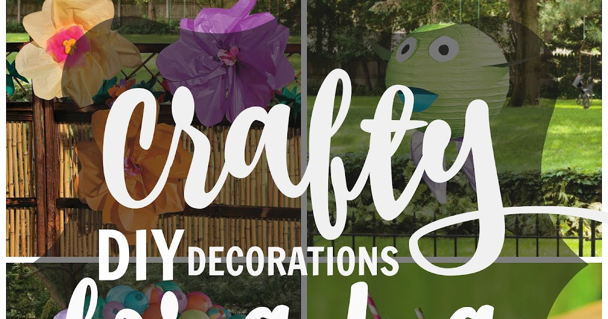 Crafty Texas Girls Luau Party Diy Decorations