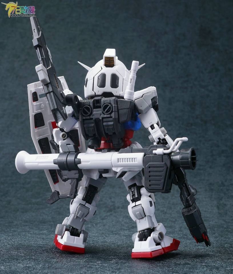 Suntoys SD MG RX782 Gundam Sample Build and Size Comparison