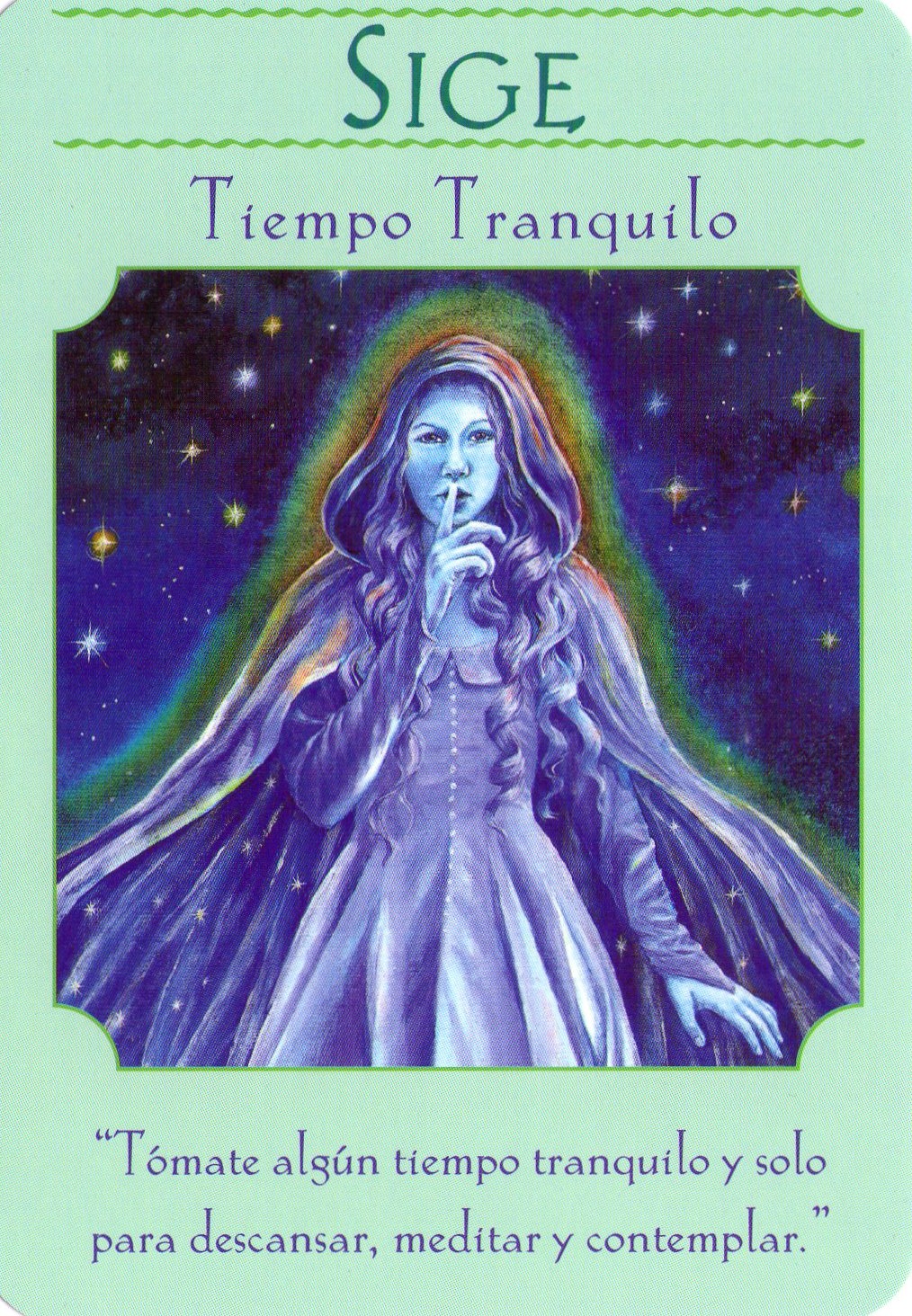 Carta del Oráculo de las Diosas por Doreen Virtue. Tarot Diario Mercedes Carta del Oráculo de las Diosas por Doreen Virtue. Tarot Diario Mercedes