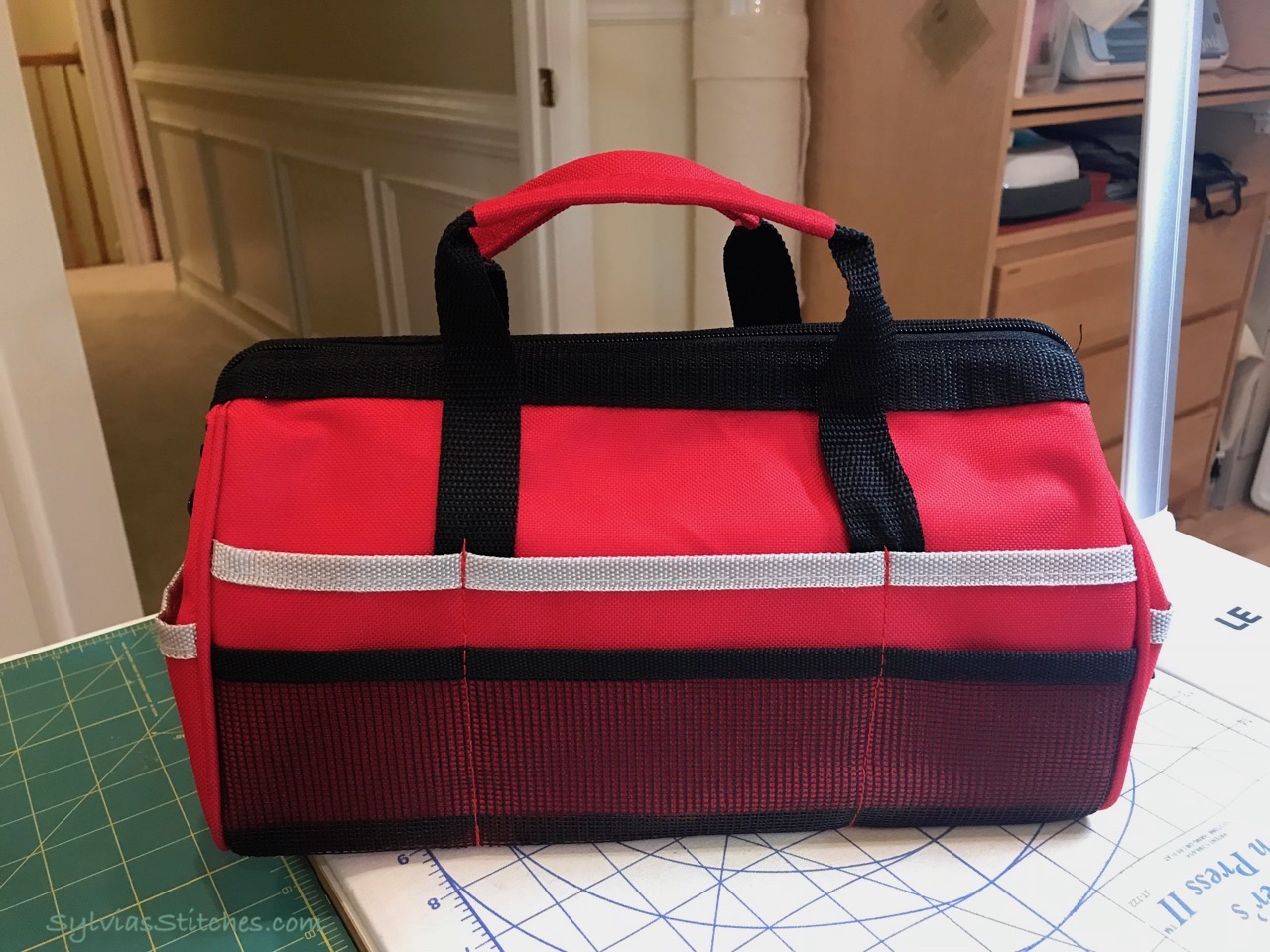 How to Monogram Tool Bags for Gifts Sylvia's Stitches