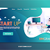 Download Template Landing Page Vector