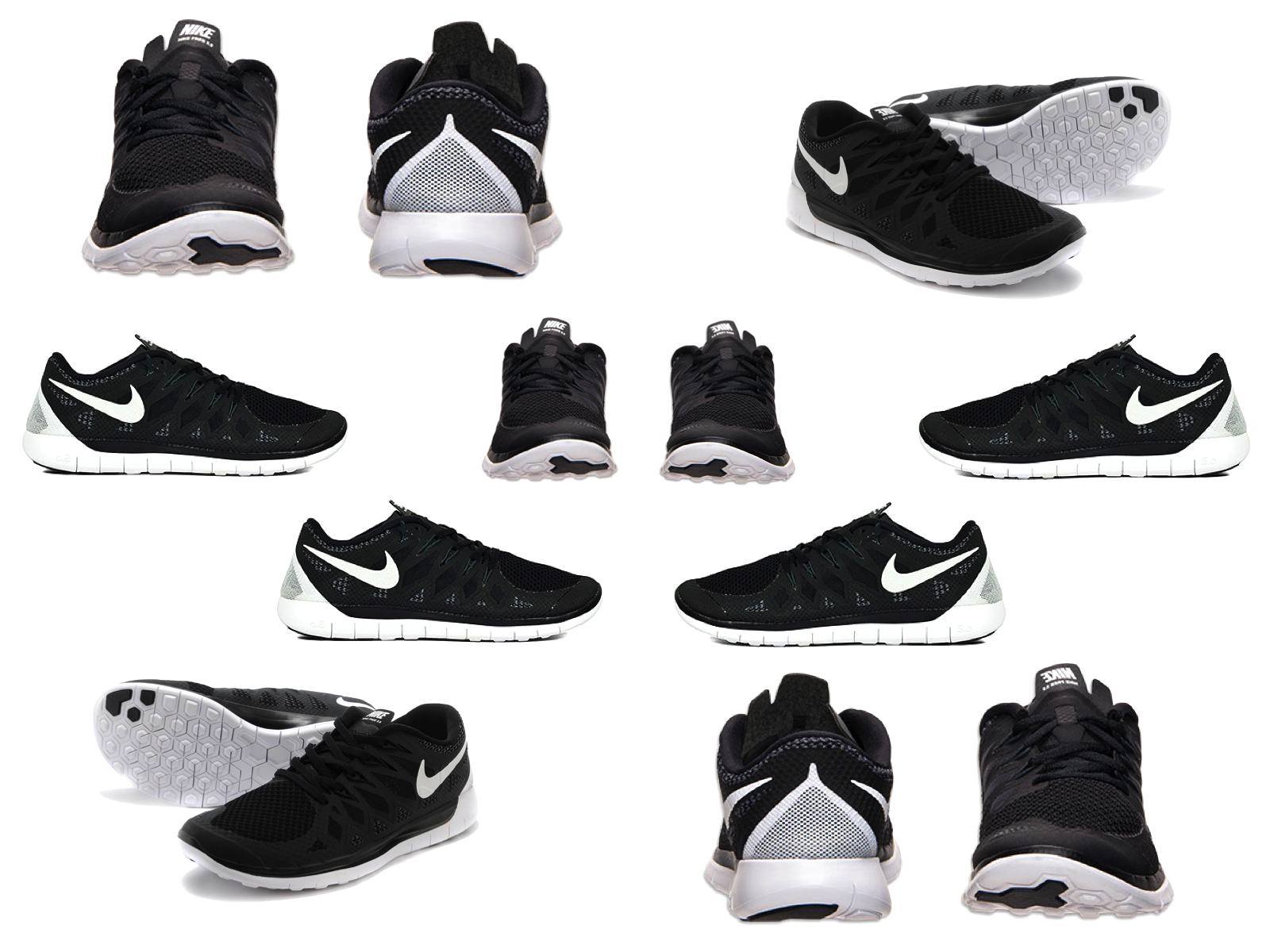 nike free 5.0 brun