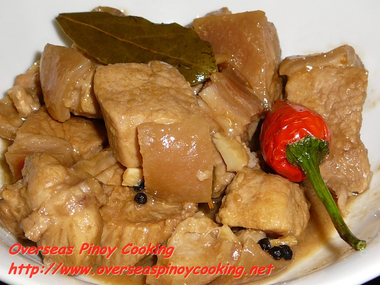Adobong Baboy sa Gata, Pork Adobo in Coconut Milk Lutong Pinoy