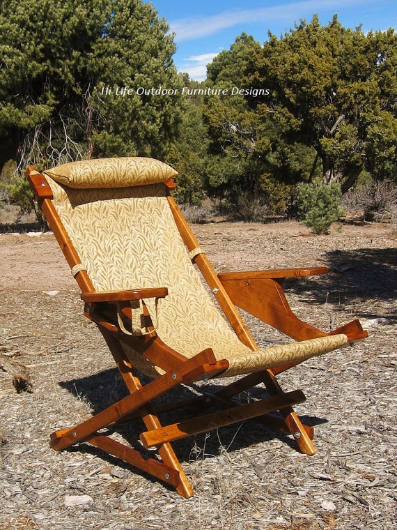  Golden Harvest Wheat Deluxe Fisherman Sling Chair