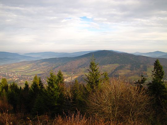Panorama z Lubonia Wielkiego. Panorama z Lubonia Wielkiego.