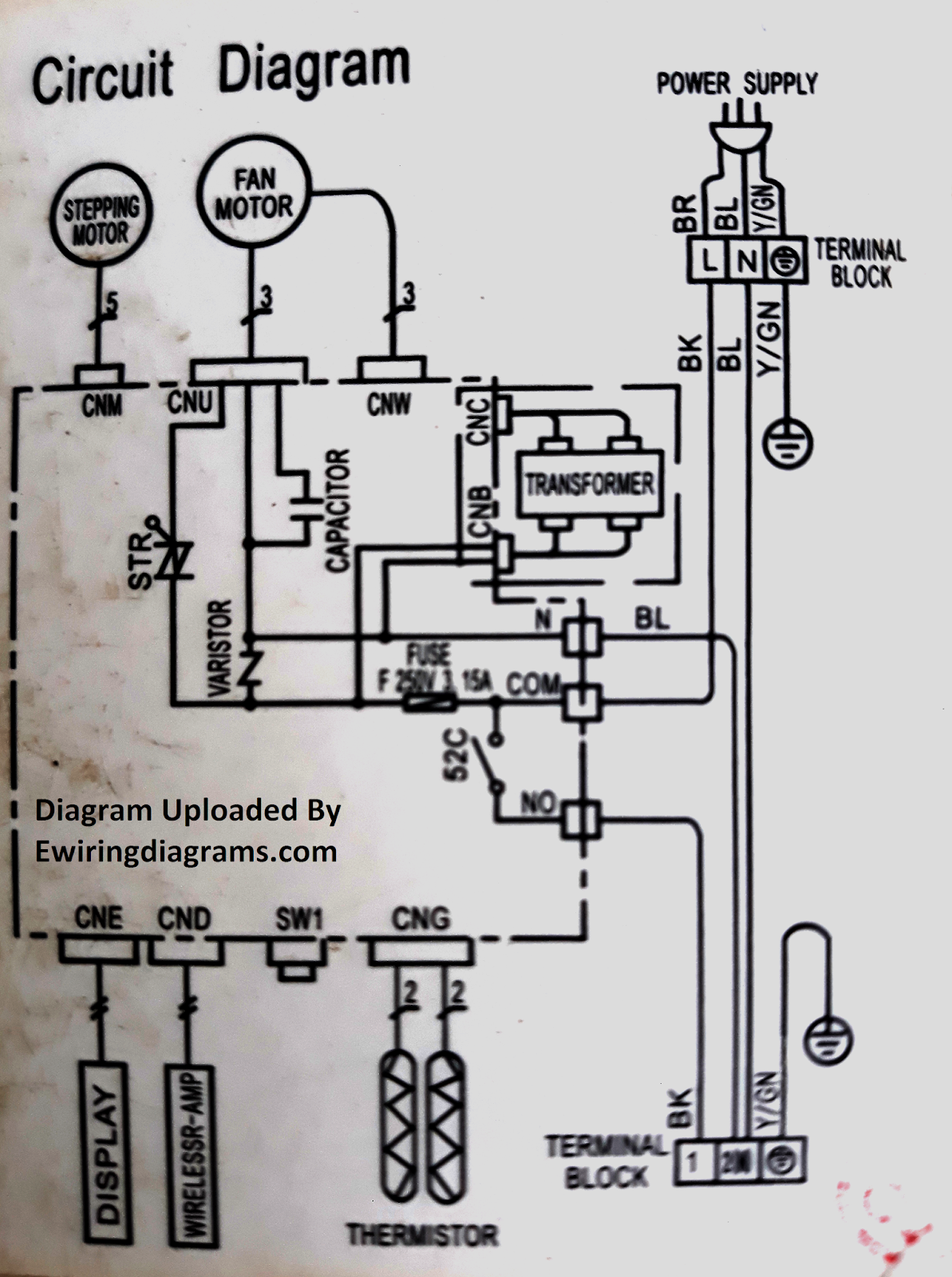 Ac Indoor Wiring Diagram - Yarnium