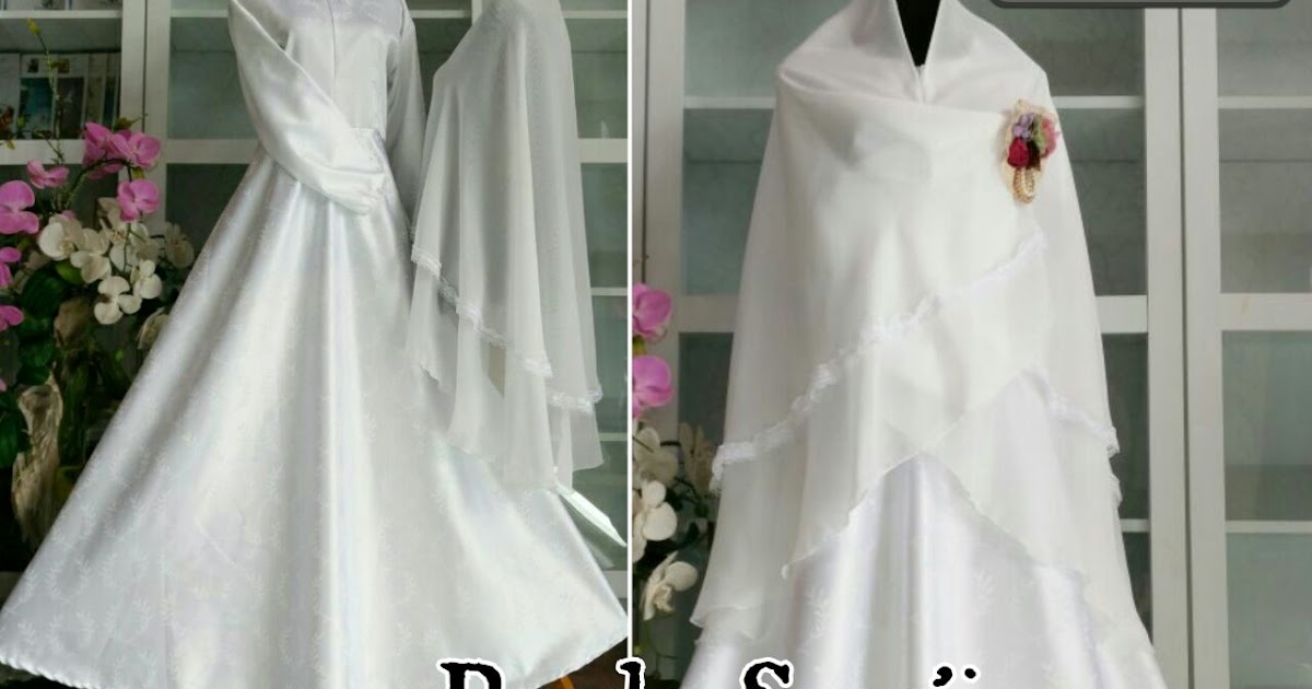baju nikahan syari