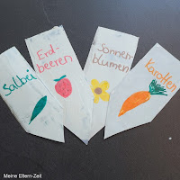 Upcycling Pflanzenschilder aus Tetrapaks Unsere liebsten DIY-Upcycling Ideen mit kleinen Kindern für Garten, Balkon und Terrasse