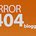 Page 404 redirection automatique pour la page d'accueil de blogger
