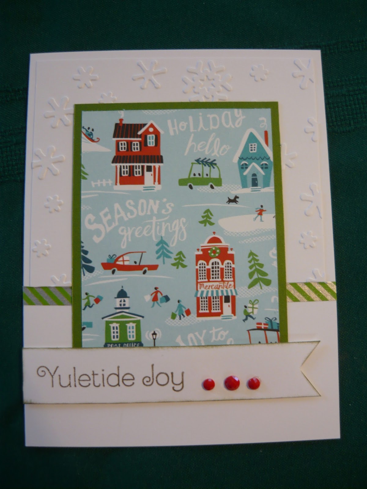Jan's Works of Heart: Traditional Christmas Cards