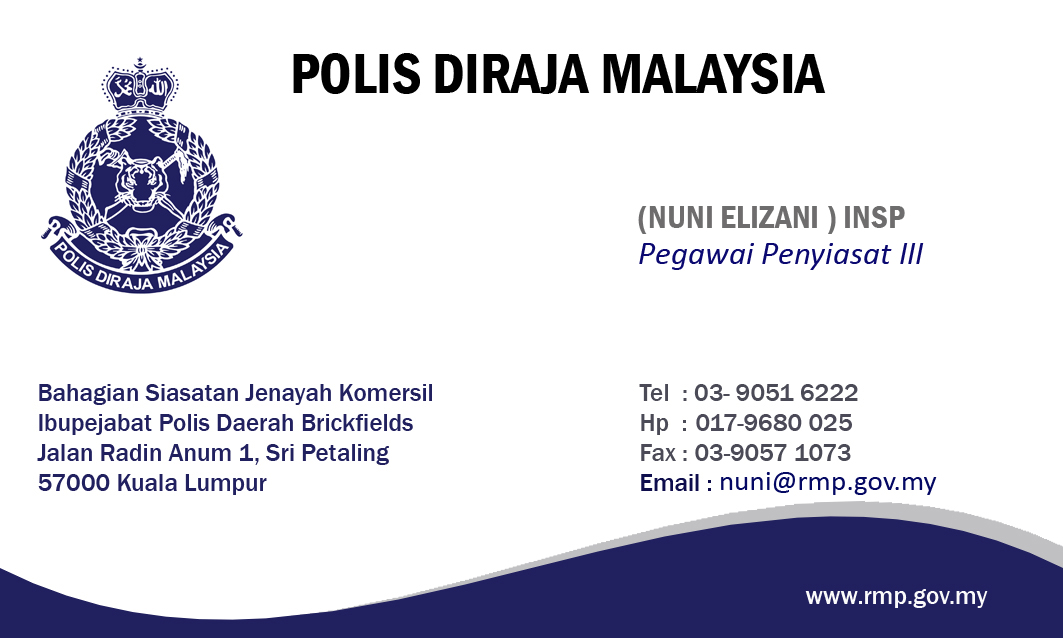 kad nama pegawai kerajaan Crystal Dalton