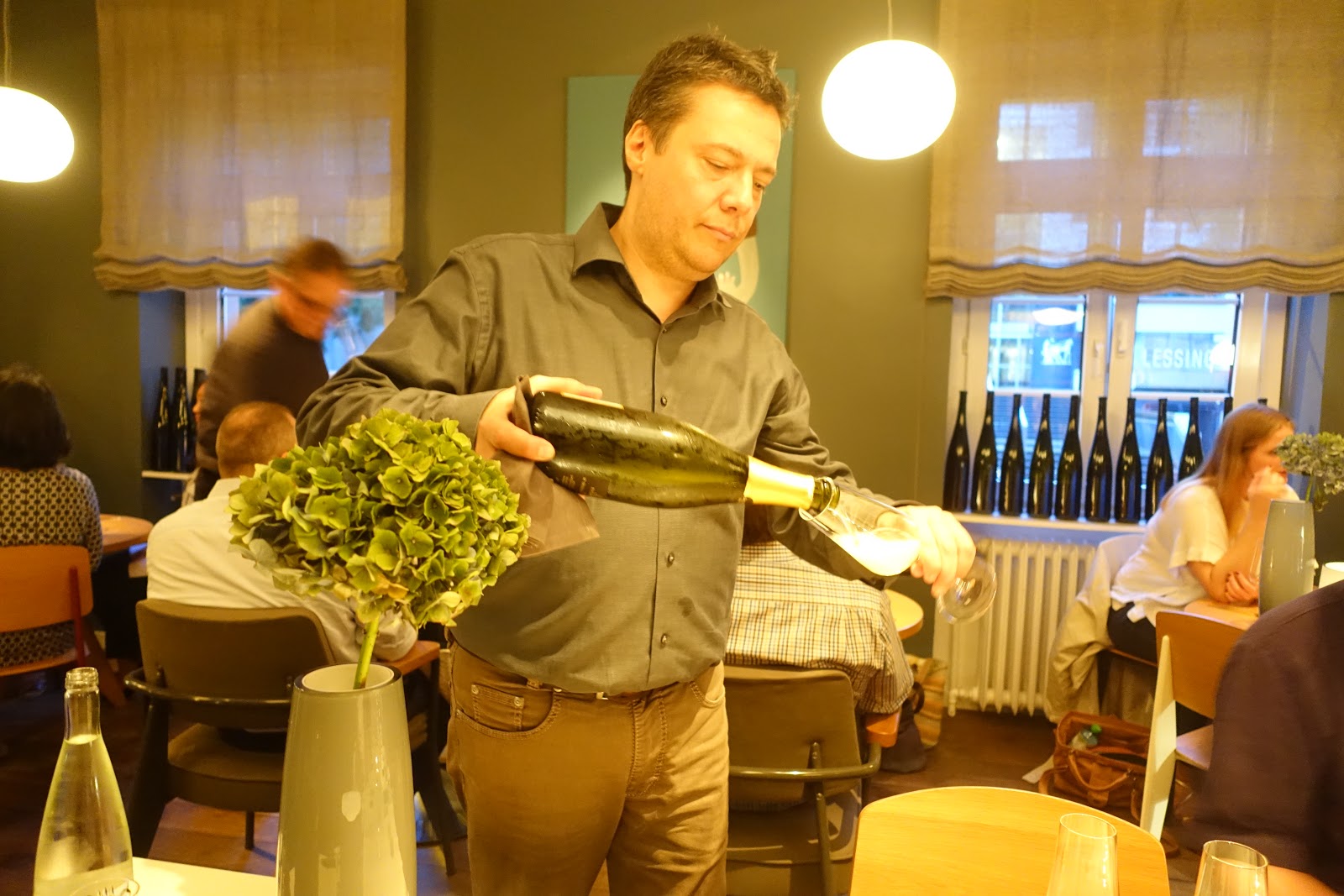 schillerwine Wine Dinner at one of Frankfurt's Best Restaurants Weinsinn, Germany