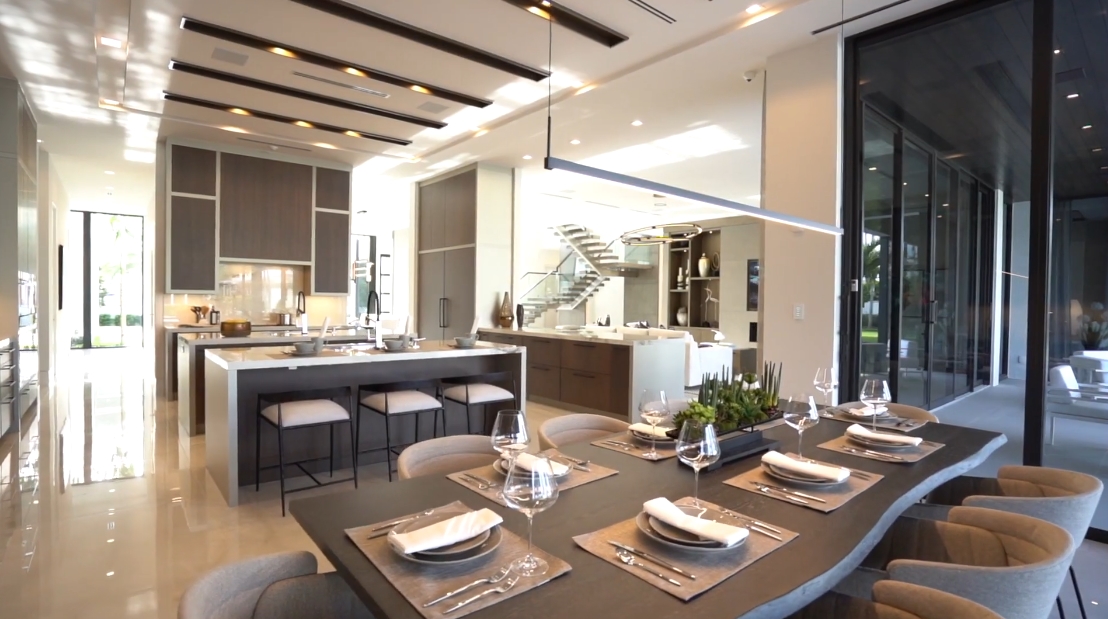 54 Interior Design Photos vs. 444 E Coconut Palm Rd, Boca Raton, FL Luxury Mansion Tour