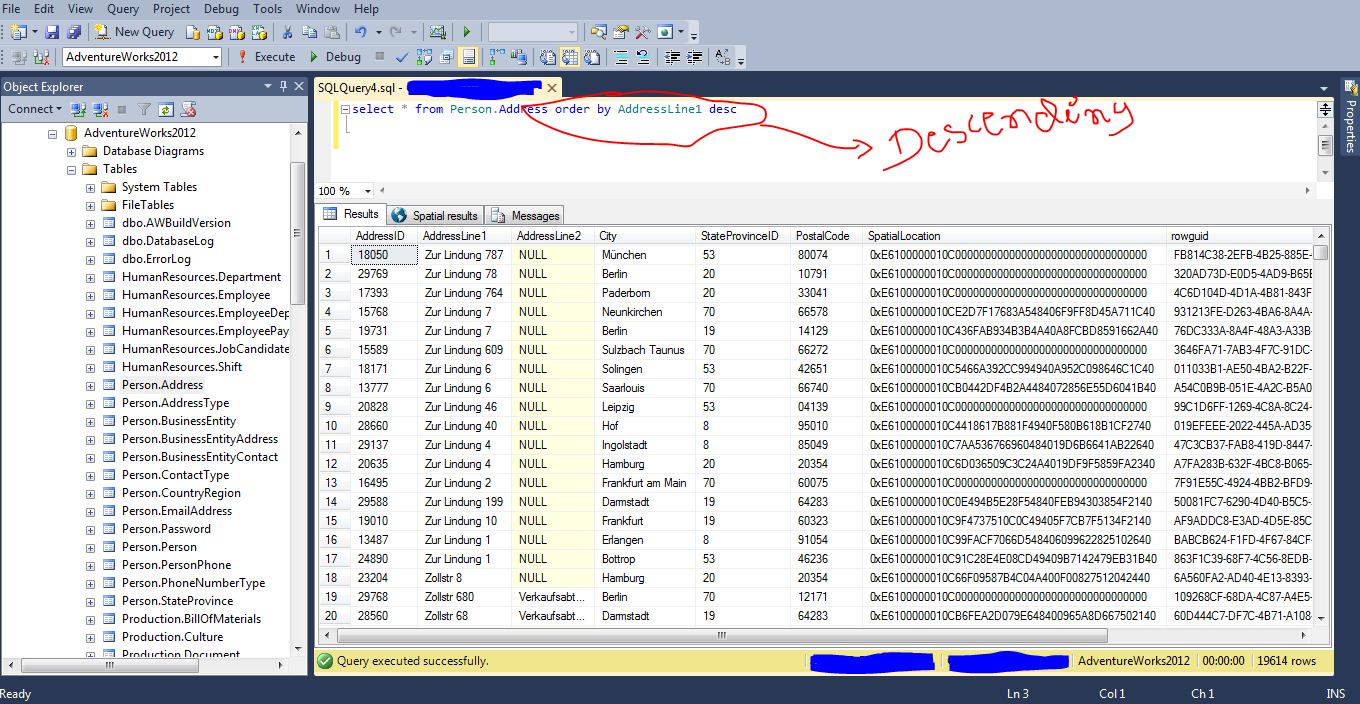 View Data from table in SQL Server | Simply SQL Server