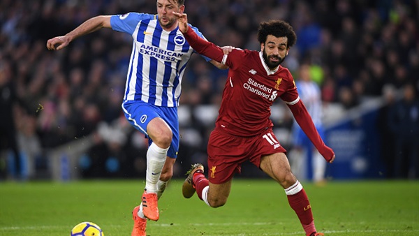 محمد صلاح يقود ليفربول للفوز على برايتون محمد صلاح يقود ليفربول للفوز على برايتون