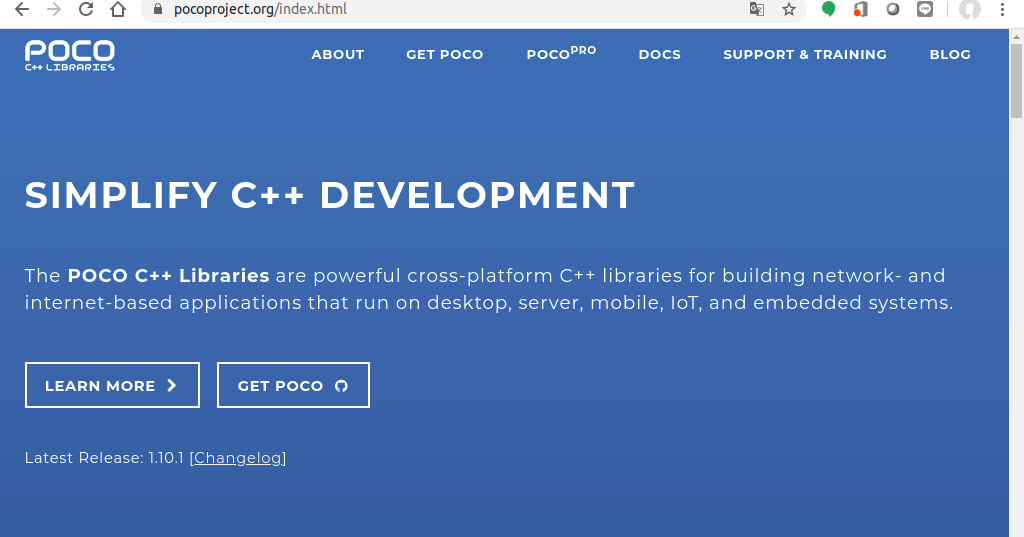 Softish Ware Ubuntu 18.04 での POCO C++ Libraries 構築 (1)
