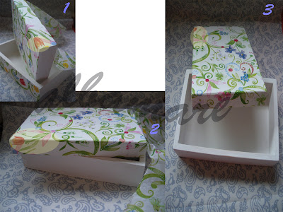 Albamare Manualidades - Handicrafts: Idea de decoupage para caja de