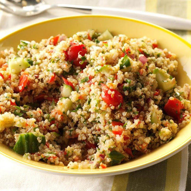 Quinoa Tabbouleh Salad Recipe Arabic Food Recipes