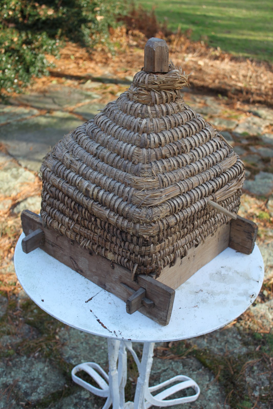 52 FLEA Antique French Bee Skep For Sale