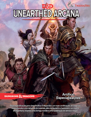 Biblioteca do Duque: D&D 5E - Unearthed Arcana - Artífice - Especializações
