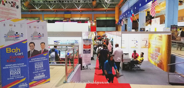 Sabah Job & Entrepreneur Fair 2018 @ Kompleks Sukan Kota Kinabalu (Likas)