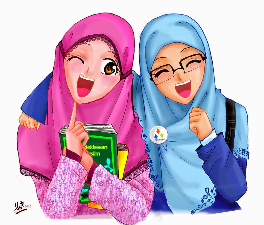 Nasehat Cinta Remaja Islami Ketika Jatuh Gambar Kata Kartun Muslimah