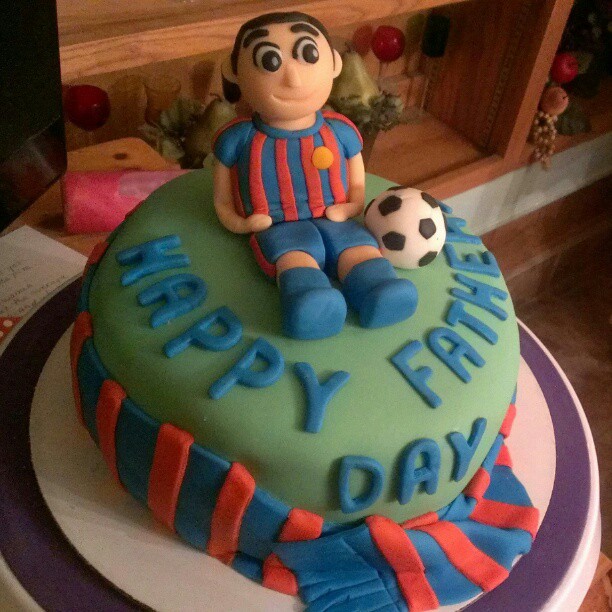 PieceACake! Soccer Cake for Father's Day PieceACake! Soccer Cake for Father's Day