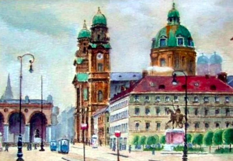 Paintings by Adolf Hitler 40 Rarely Seen Artworks Painted by the Führer From the 1910s