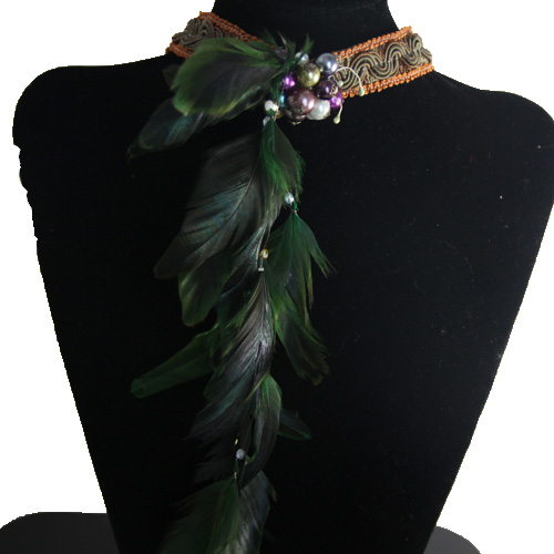 Alexa Great Style of Feather Necklace