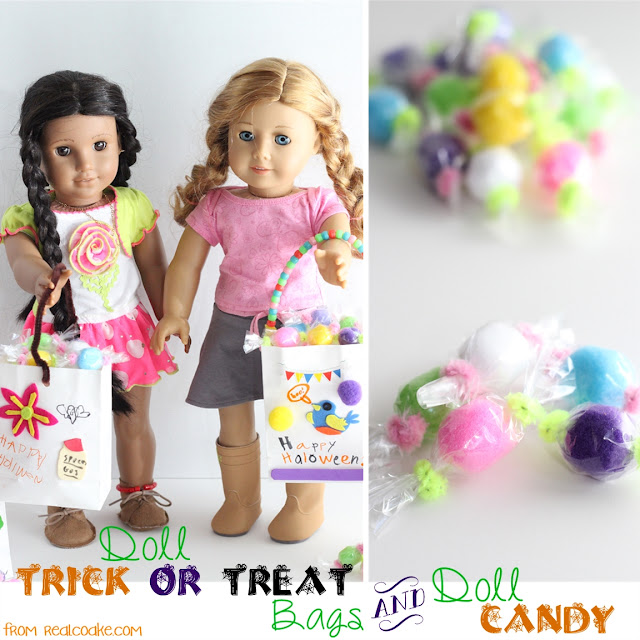 Cute Halloween crafts to make from #PomTreeKids kits for your dolls. #AGDolls #AmericanGirlDoll #Crafts #Halloween #RealCoake Cute Halloween crafts to make from #PomTreeKids kits for your dolls. #AGDolls #AmericanGirlDoll #Crafts #Halloween #RealCoake