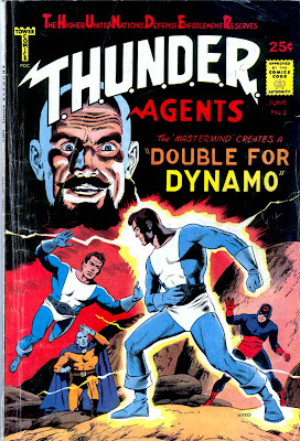 Thunder Agents v1 #5 tower silver age 1960s comic book cover art by Wally Wood