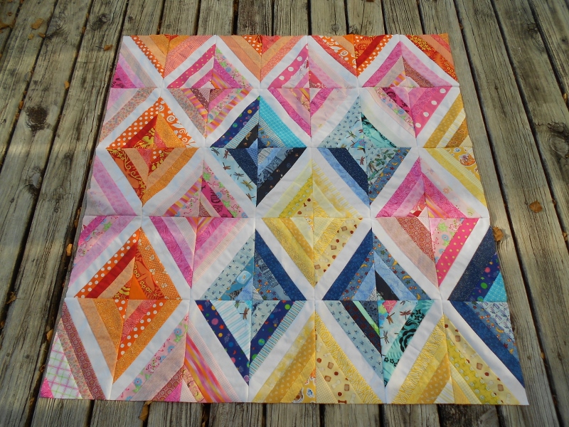 Diamond String Quilt Block Pattern Diamond String Quilt Block – Scrappy String Quilt Block Tutorial – IJCDF