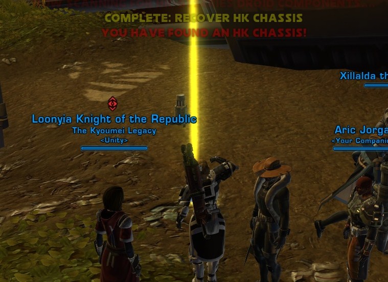 Going Commando A SWTOR Fan Blog Hunting for HK, Part 2