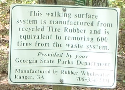 recycled tire rubber Phtoto copyright by DearMissMermaid.Com