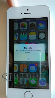 iphone cracked LCD