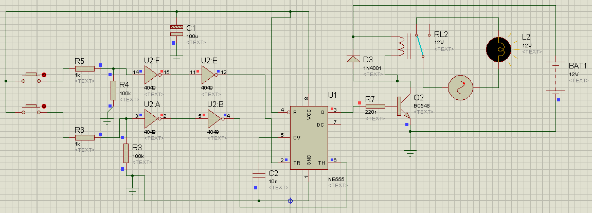 Param World!: Simple Water Level Controller Using IC-4049 and IC-555