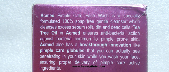 acmed pimple care face wash