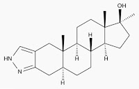 formula estrutura quimica estanozolol