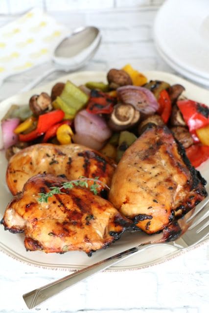 easy maple balsamic grilled chicken recipe
