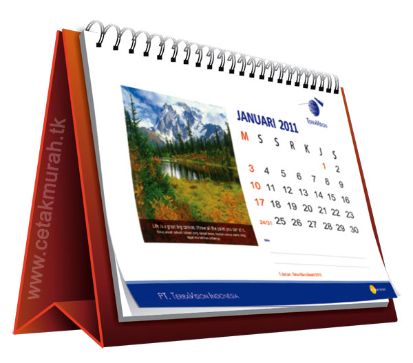 Kalender Meja Percetakan Murah surya creative