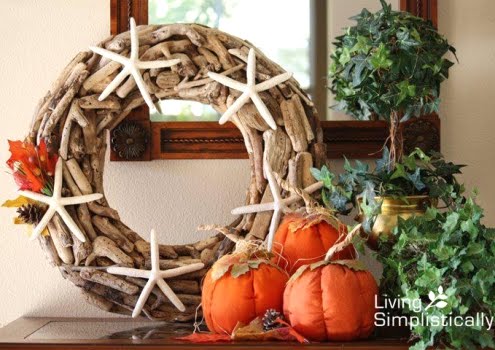 coastal Fall wreath