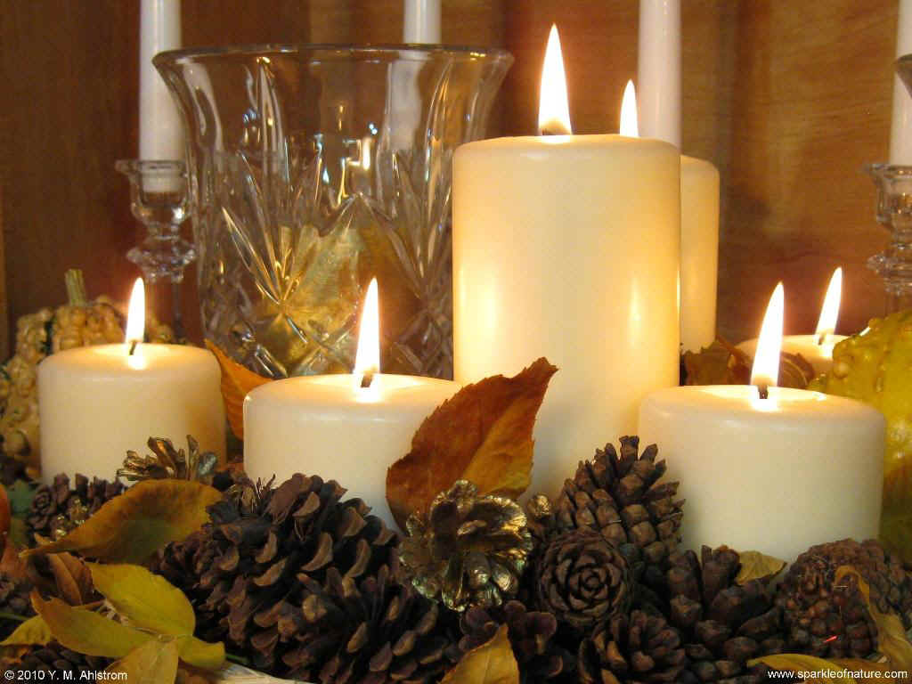 Home Musings Candlelight on Cool Autumn Nights