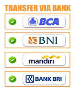 TRANSFER VIA BANK