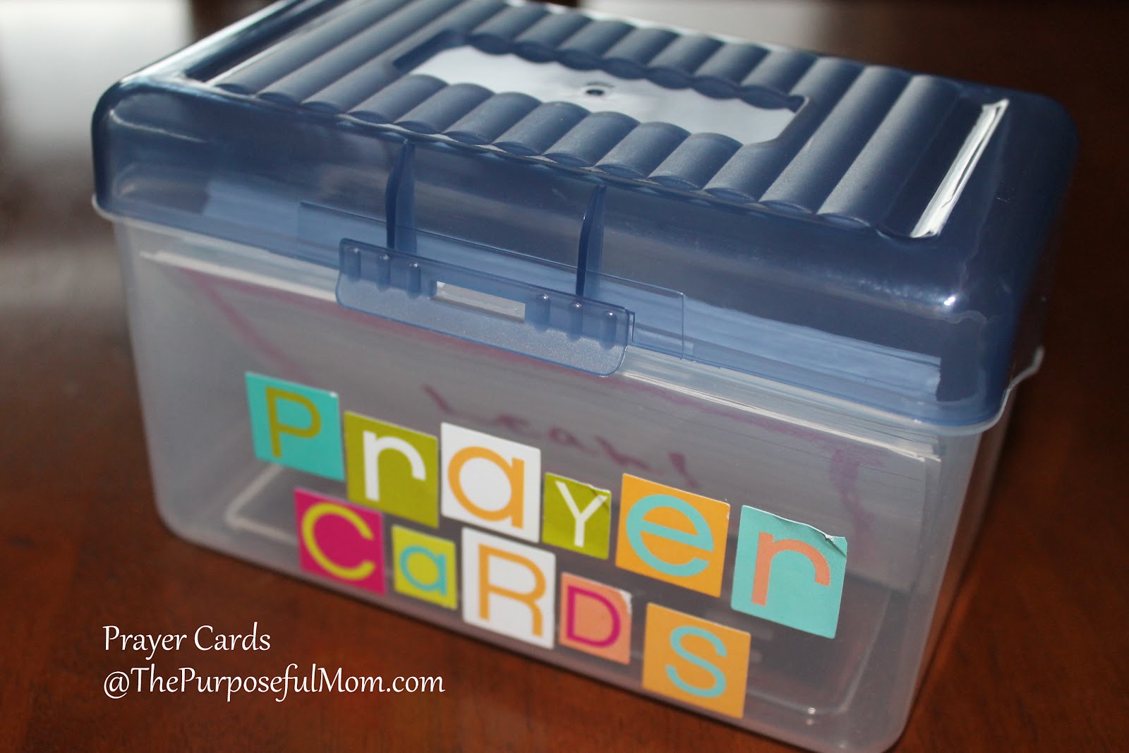 How to Make a Prayer Card Box for Praying With Your Kids The