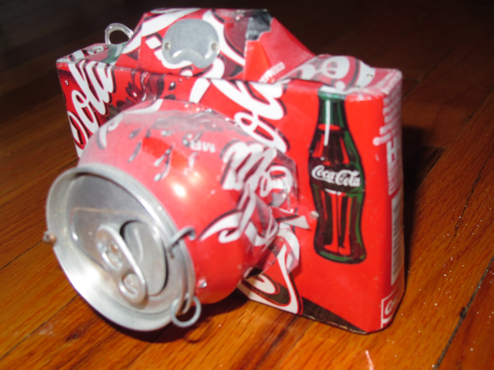 Klow Your One Way Ticket to Creativity. Coke Cans.