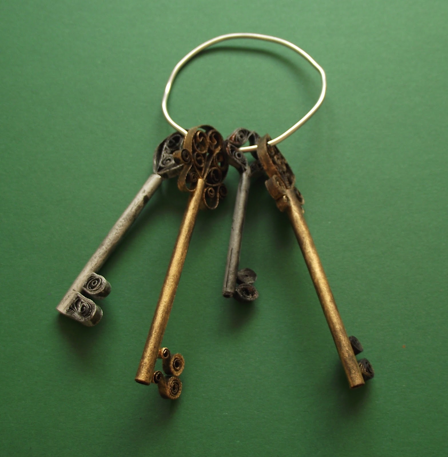 quilled secrets My first quilled keys