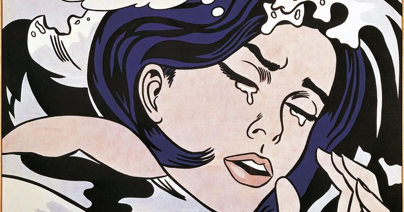 The Shaping Of Modernism Roy Lichtenstein Visual Analysis Of Usa Drowning Girl