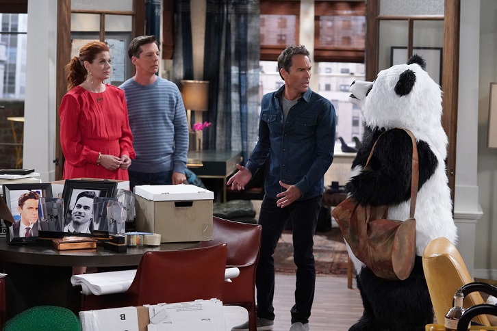 Will and Grace - Episode 11.05 - The Grief Panda - 3 Sneak Peeks, Promotional Photos + Press Release